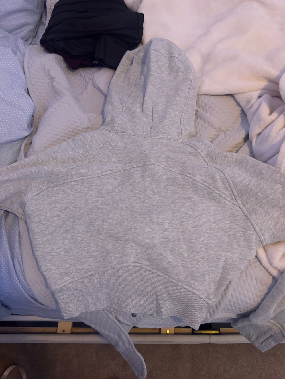 Light Gray Zip-Up Hoodie lululemon - Picture 2 of 2